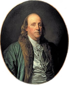 Benjamin Franklin par Greuze bis