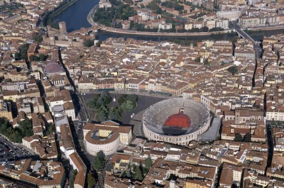 Vue panoramique de Vérone