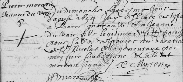 Capture acte de mariage